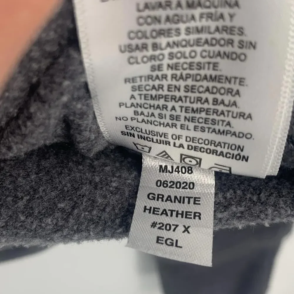 Champion Men's Classic Pullover Hoodie - Gray Size Small